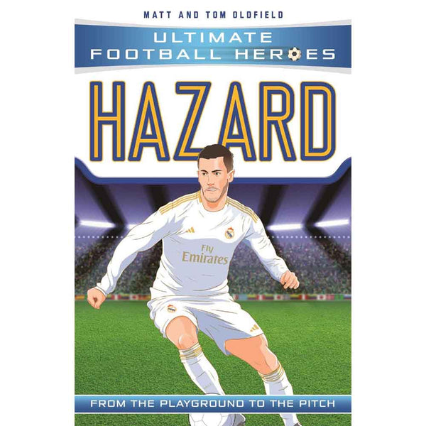 Ultimate Football Heroes - Hazard (Matt & Tom Oldfield)-Nonfiction: 人物傳記 Biography-買書書 BuyBookBook