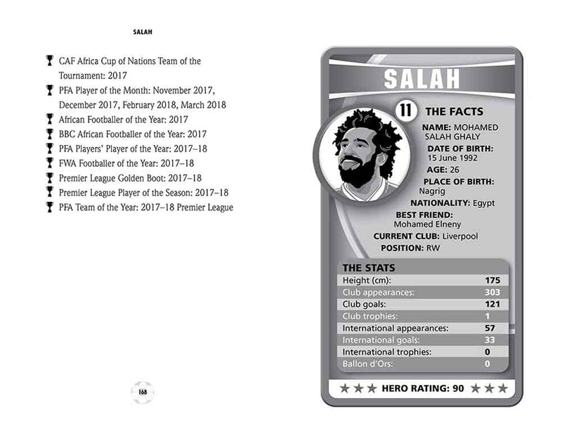 Ultimate Football Heroes - Salah (Matt & Tom Oldfield)-Nonfiction: 人物傳記 Biography-買書書 BuyBookBook