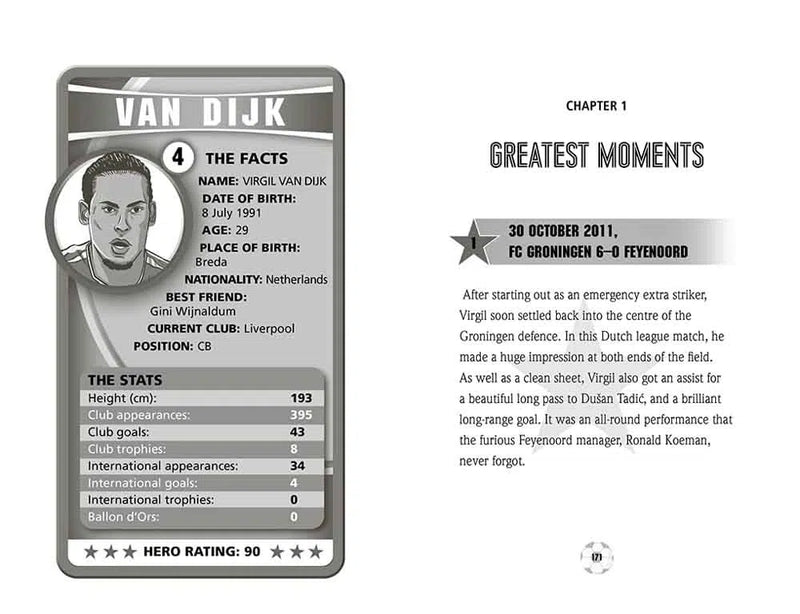 Ultimate Football Heroes -Van Dijk (Matt & Tom Oldfield)-Nonfiction: 人物傳記 Biography-買書書 BuyBookBook