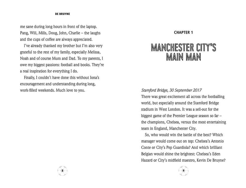 Ultimate Football Heroes - De Bruyne (Matt & Tom Oldfield)-Nonfiction: 人物傳記 Biography-買書書 BuyBookBook