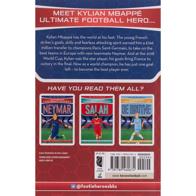 Ultimate Football Heroes - Mbappe (Matt & Tom Oldfield)-Nonfiction: 人物傳記 Biography-買書書 BuyBookBook