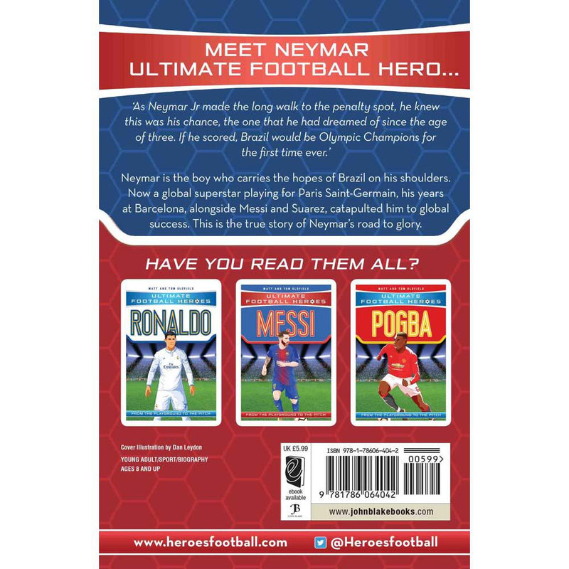 Ultimate Football Heroes - Neymar (Matt & Tom Oldfield)-Nonfiction: 人物傳記 Biography-買書書 BuyBookBook