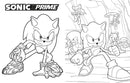 Ultimate Sonic Prime Coloring Book, The (Sonic the Hedgehog) (Patrick Spaziante)-Activity: 繪畫貼紙 Drawing & Sticker-買書書 BuyBookBook