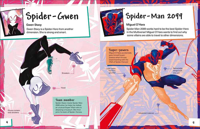 Marvel Spider-Man Across the Spider-Verse Ultimate Sticker Book-Children’s interactive and activity books and kits-買書書 BuyBookBook