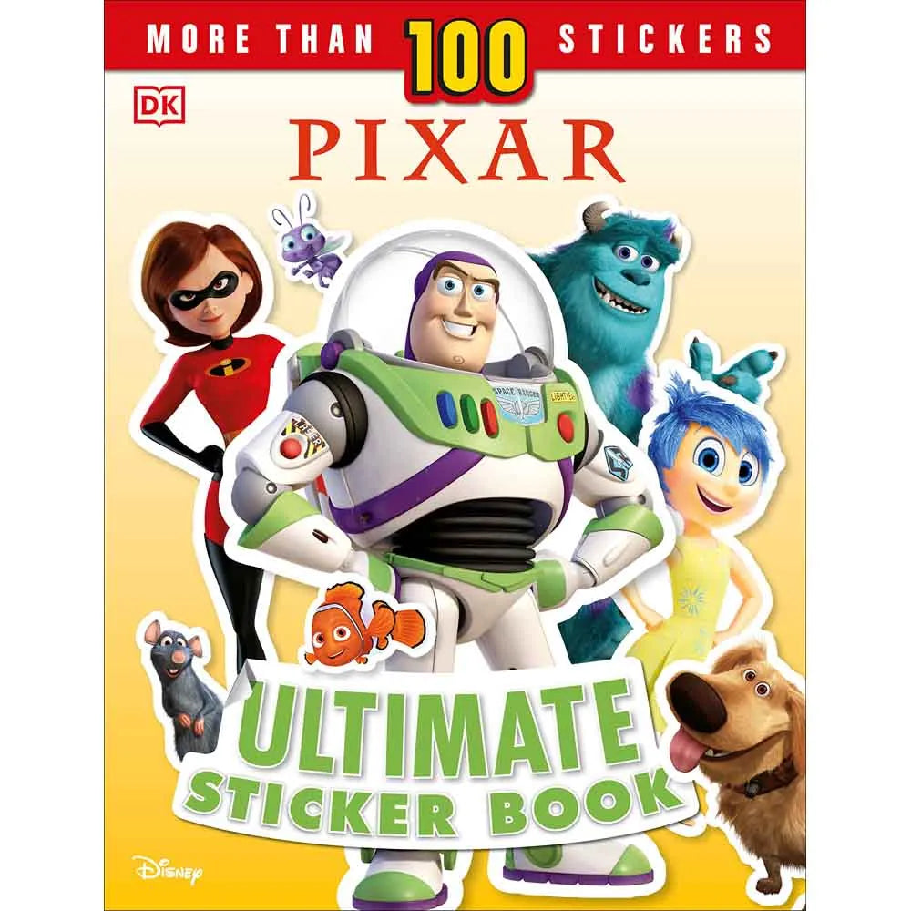 Ultimate Sticker Book - Disney Pixar-Activity: 繪畫貼紙 Drawing & Sticker-買書書 BuyBookBook