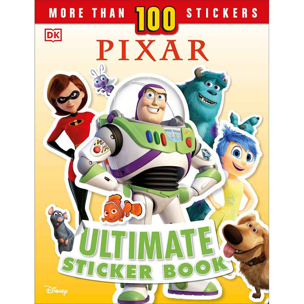 Ultimate Sticker Book - Disney Pixar-Activity: 繪畫貼紙 Drawing & Sticker-買書書 BuyBookBook
