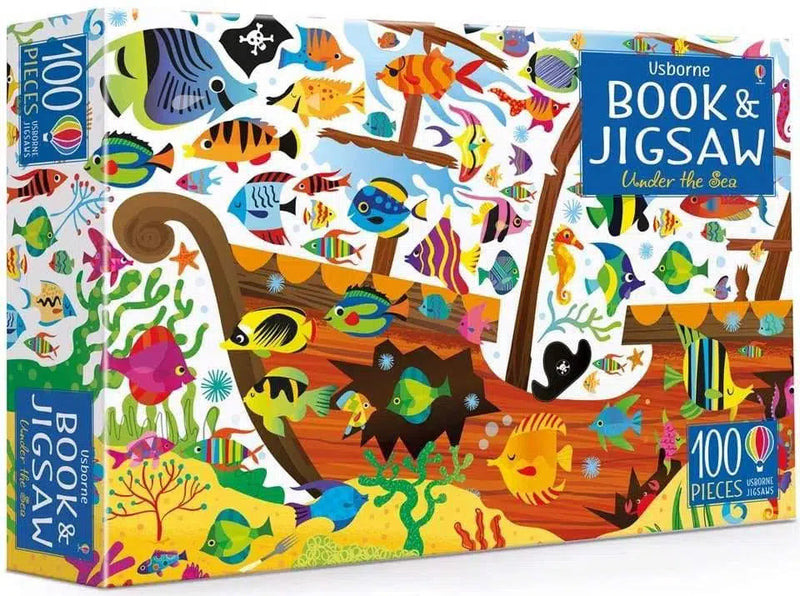 Under the Sea (Usborne Book and Jigsaw) (100 pcs) Usborne