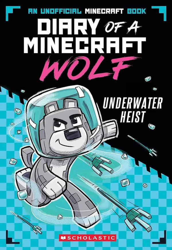 Underwater Heist (Diary of a Minecraft Wolf #2)-Children’s / Teenage general interest: Hobbies/ quizzes/ toys and games-買書書 BuyBookBook