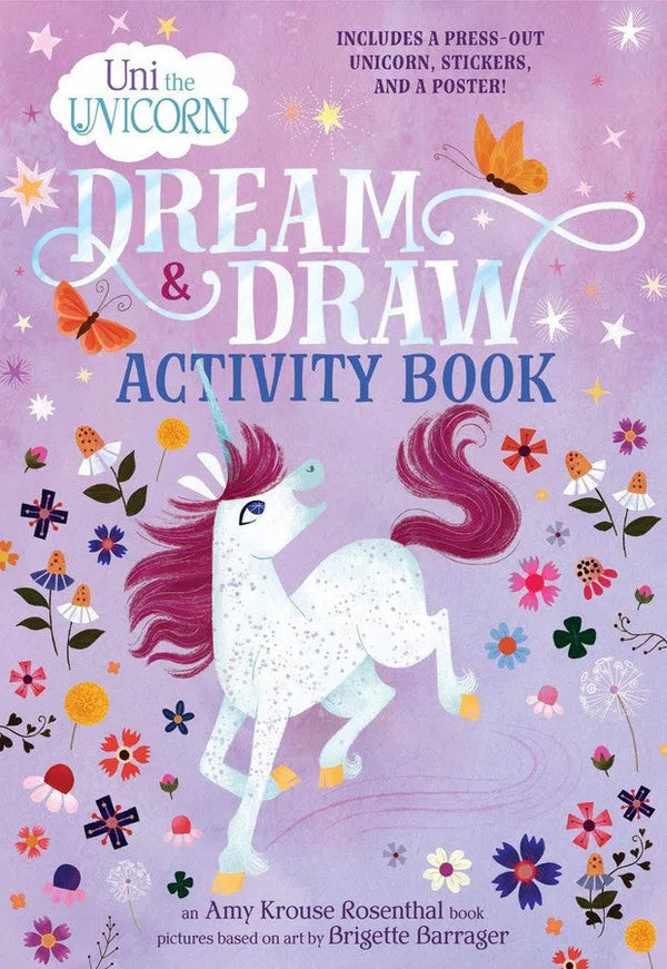 Uni the Unicorn Dream & Draw Activity Book-Children’s interactive and activity books and kits-買書書 BuyBookBook