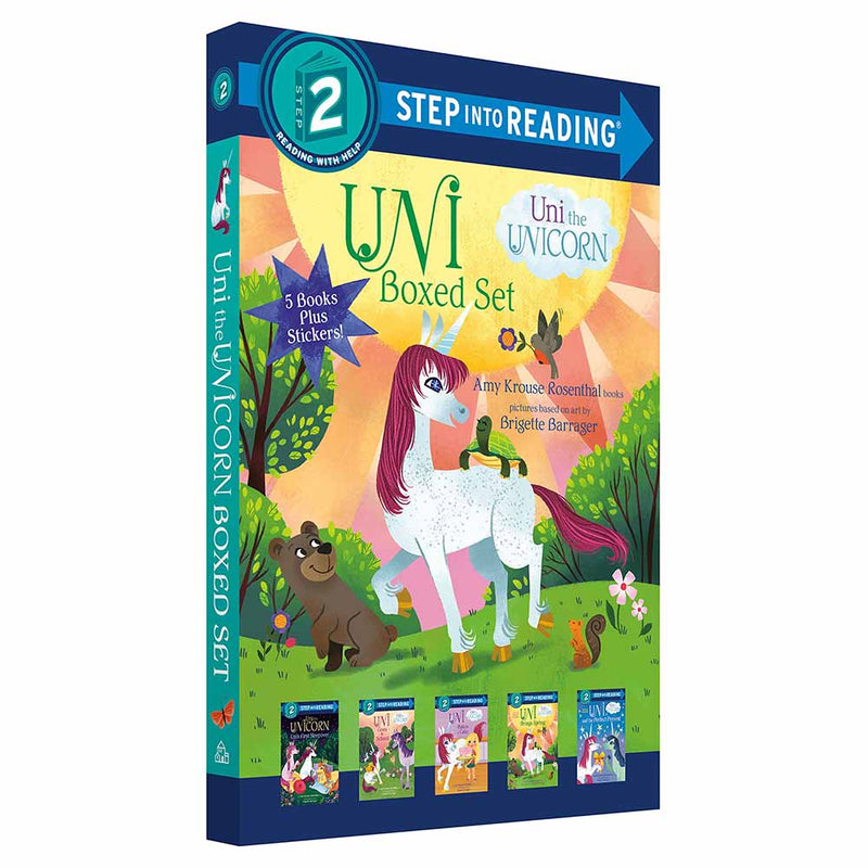 Uni the Unicorn Step into Reading Boxed Set-Children’s / Teenage fiction: General and modern fiction-買書書 BuyBookBook