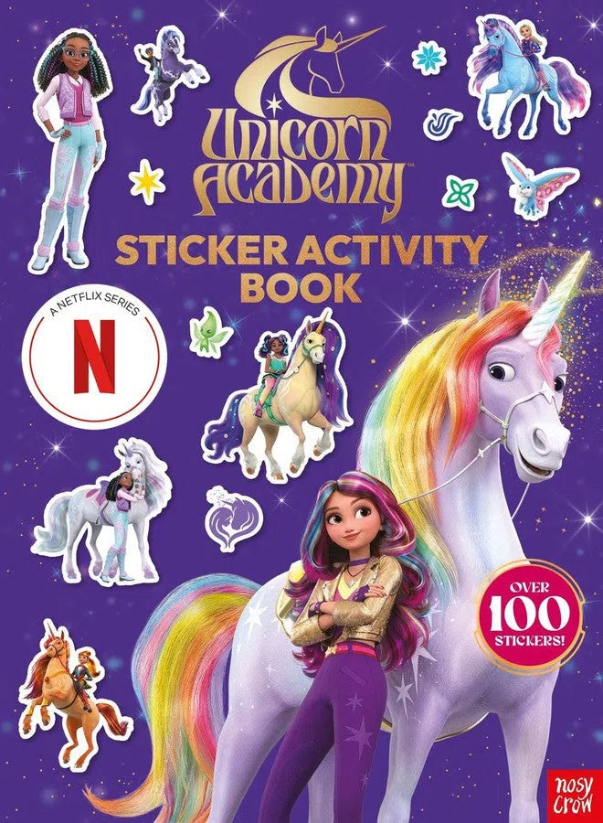 Unicorn Academy: Sticker Activity Book (A Netflix series)-Children’s / Teenage general interest: Television, video and film-買書書 BuyBookBook