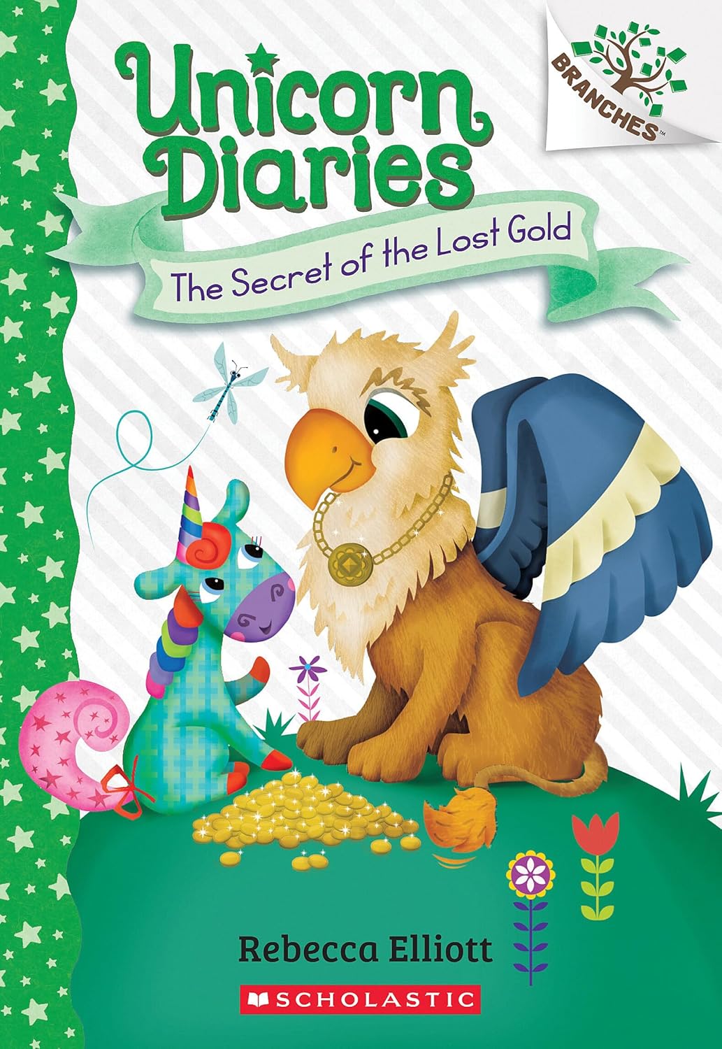 Unicorn Diaries #11 The Secret of the Lost Gold (Branches) (Rebecca Elliott)-Children’s / Teenage fiction: General and modern fiction-買書書 BuyBookBook