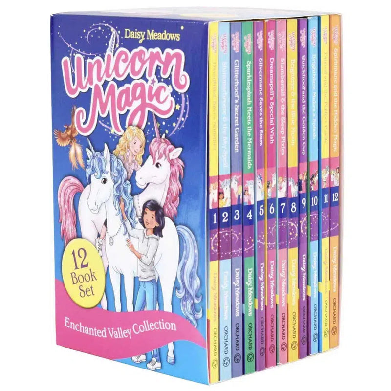 Unicorn Magic Enchanted Valley Collection (12 Books)(Daisy Meadows) - 買書書 BuyBookBook