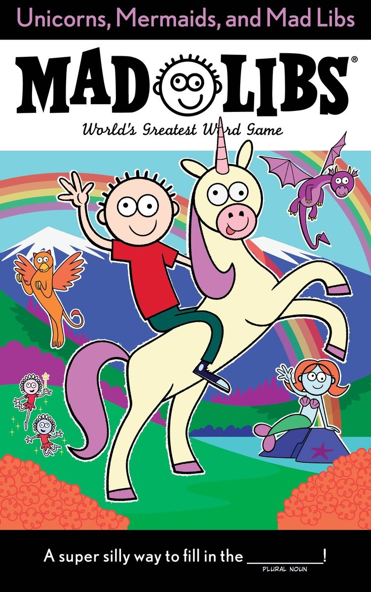 Unicorns, Mermaids, and Mad Libs-Children’s interactive and activity books and kits-買書書 BuyBookBook