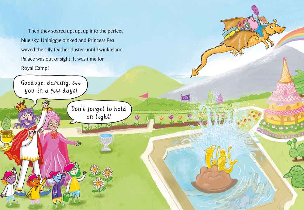 Unipiggle the Unicorn Pig #05 Camping Chaos - 買書書 BuyBookBook