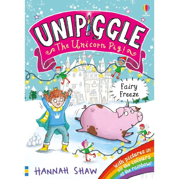 Unipiggle the Unicorn Pig #06 Fairy Freeze-Fiction: 橋樑章節 Early Readers-買書書 BuyBookBook
