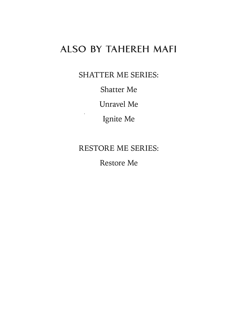 Unravel Me (Shatter Me) (Tahereh Mafi)-Fiction: 奇幻魔法 Fantasy & Magical-買書書 BuyBookBook