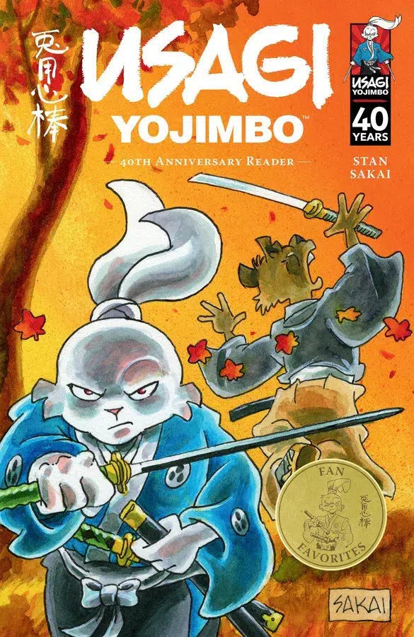 Usagi Yojimbo: 40th Anniversary Reader-Graphic novel / Comic book / Manga: genres-買書書 BuyBookBook