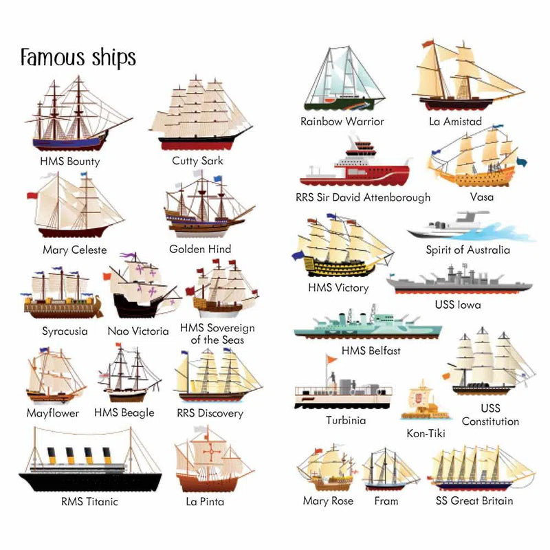 199 Ships and Boats Usborne