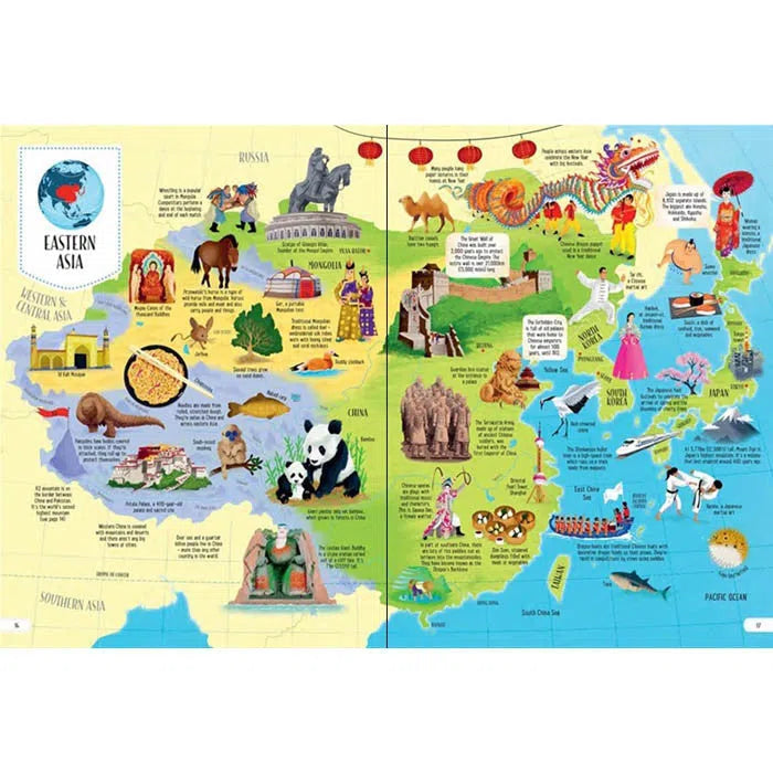 Usborne Big Picture Atlas Usborne