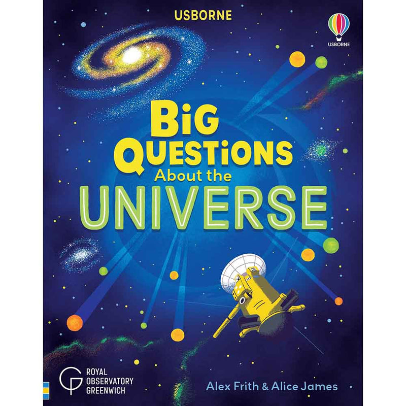 Usborne Big Questions About the Universe-Nonfiction: 天文地理 Space & Geography-買書書 BuyBookBook