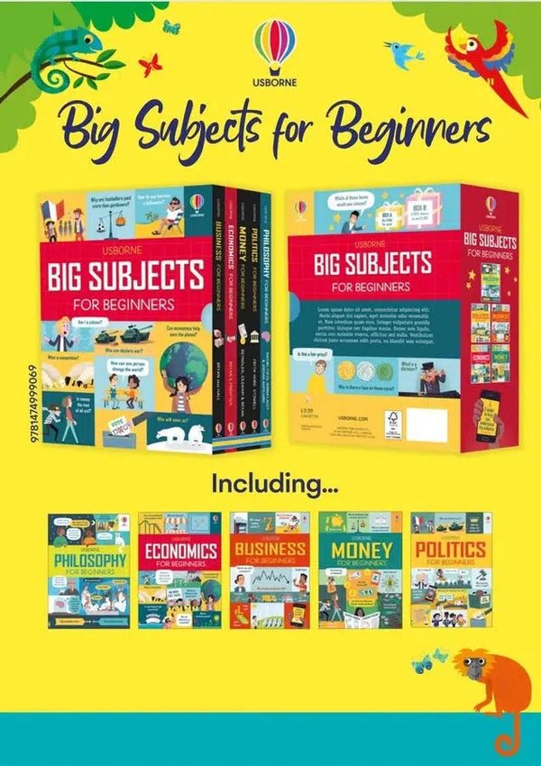 Usborne Big Subjects For Beginners-Children’s / Teenage social topics: Environment, sustainability and green issues-買書書 BuyBookBook