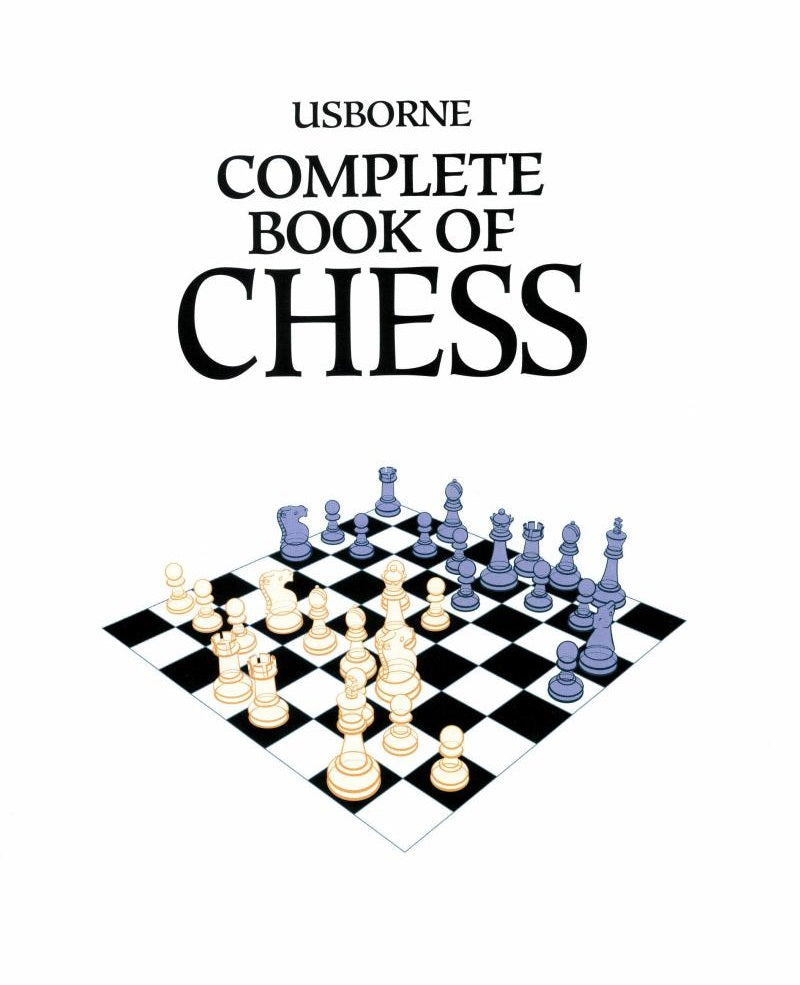 Usborne Complete Book of Chess (Elizabeth Dalby)-Nonfiction: 興趣遊戲 Hobby and Interest-買書書 BuyBookBook