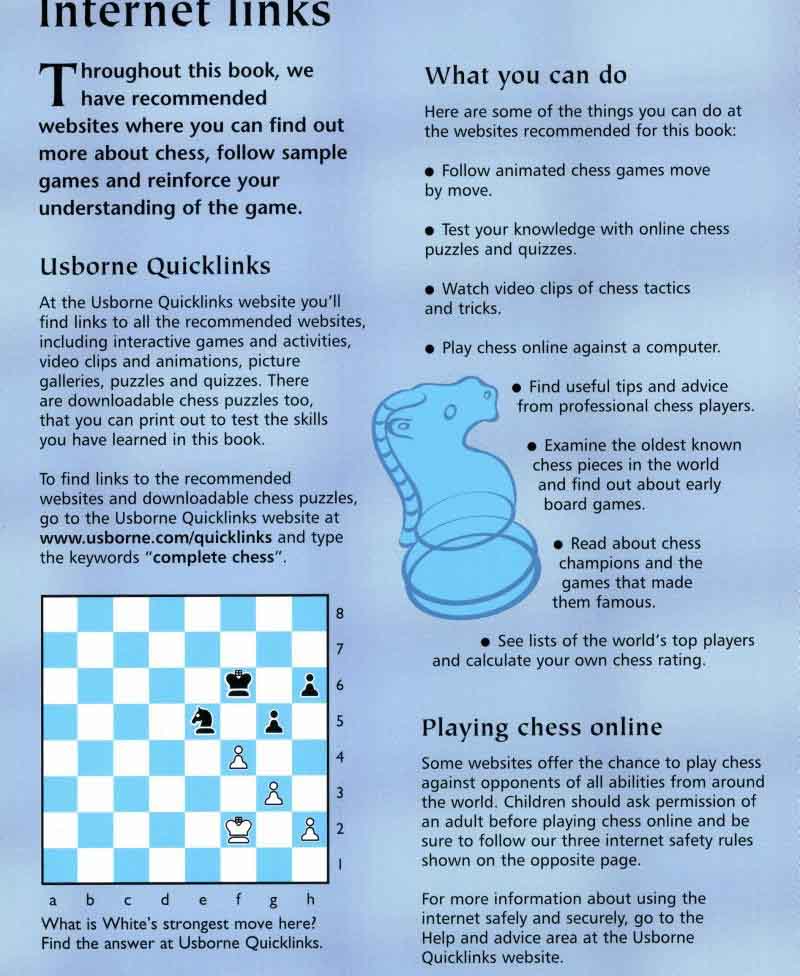 Usborne Complete Book of Chess (Elizabeth Dalby)-Nonfiction: 興趣遊戲 Hobby and Interest-買書書 BuyBookBook