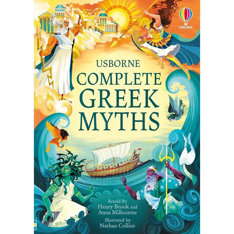 Usborne Complete Greek Myths (Henry Brook)-Fiction: 神話傳說 Myth and Legend-買書書 BuyBookBook