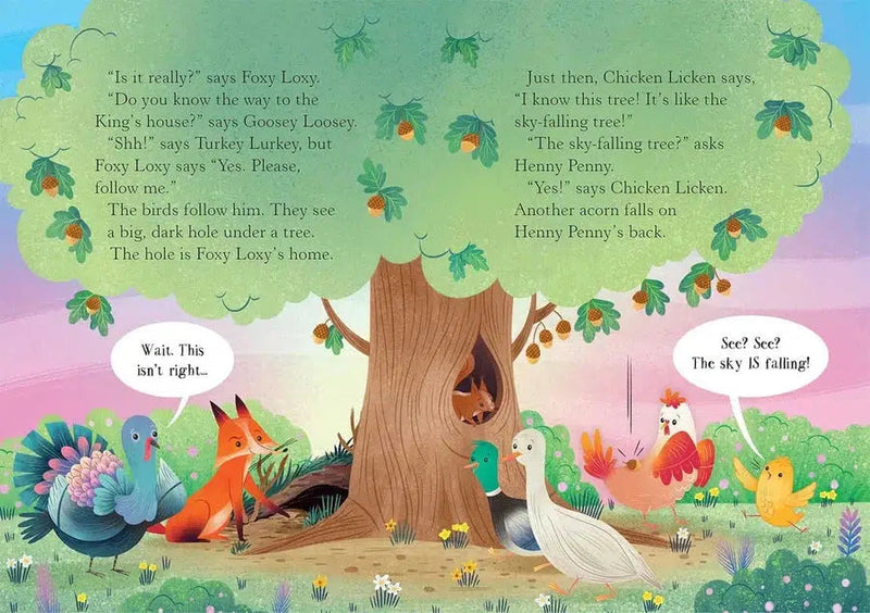 Usborne English Readers: Chicken Licken-Fiction: 兒童繪本 Picture Books-買書書 BuyBookBook