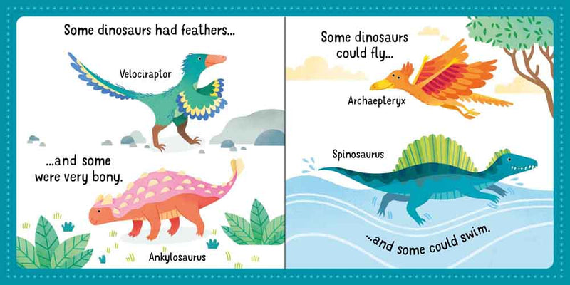 Usborne First Jigsaws - Dinosaurs (4 pcs x 4 sets) - 買書書 BuyBookBook