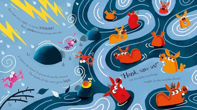 Usborne Good Behaviour Guides: Helpfulness for Hippos (Zanna Davidson)-Fiction: 兒童繪本 Picture Books-買書書 BuyBookBook