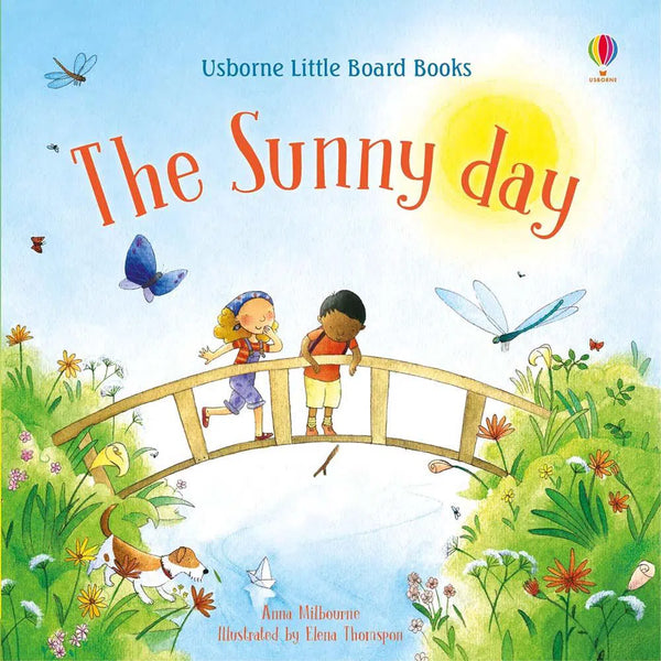 Usborne Little Board Books - The Sunny Day (Anna Milbourne)-Fiction: 兒童繪本 Picture Books-買書書 BuyBookBook