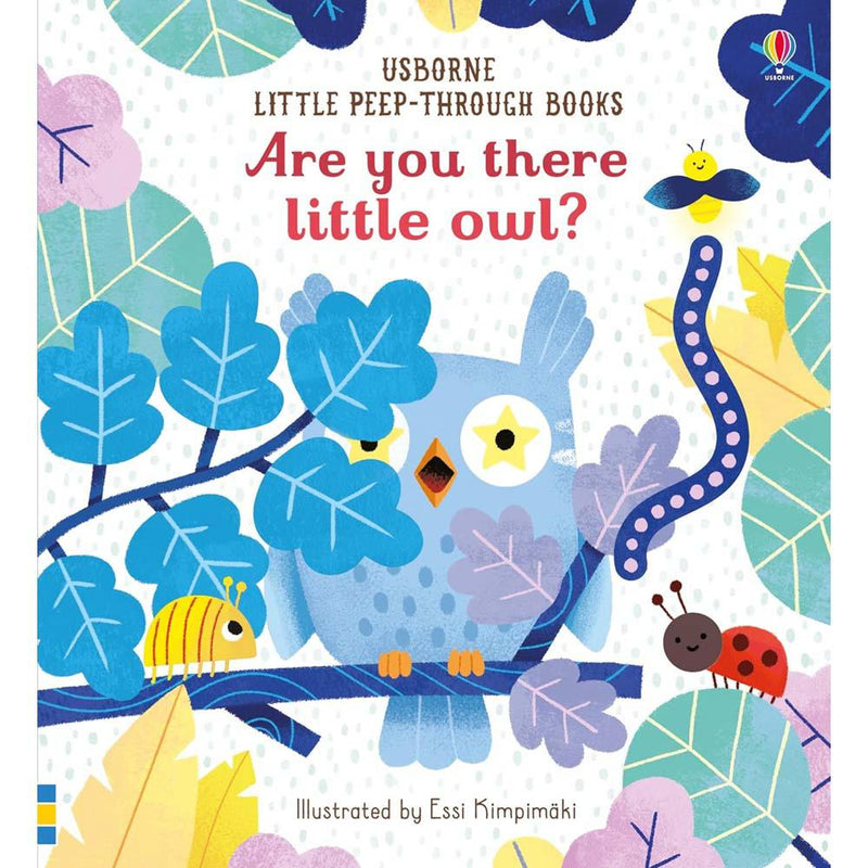 Usborne Little Peep-Through Books: Are You There Little Owl? (Sam Taplin)-Nonfiction: 學前基礎 Preschool Basics-買書書 BuyBookBook