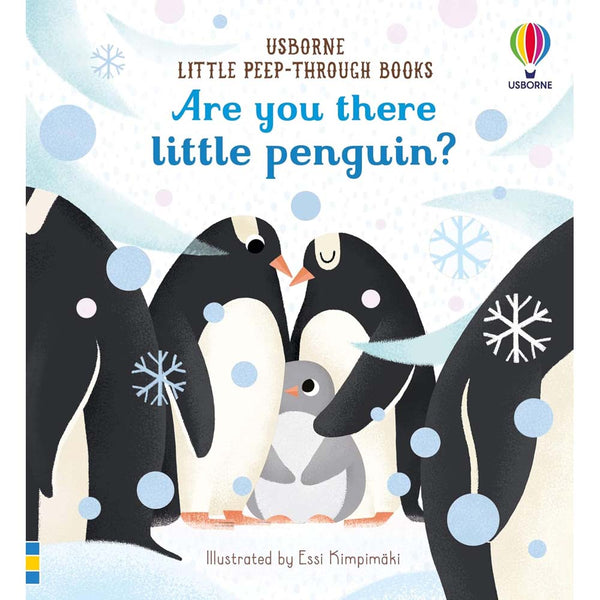 Usborne Little Peep-Through Books: Are You There Little Penguin? (Sam Taplin)-Nonfiction: 學前基礎 Preschool Basics-買書書 BuyBookBook