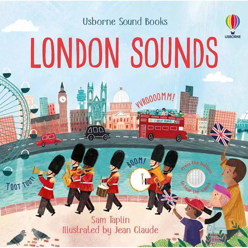 Usborne London Sounds Sound Book-Nonfiction: 學前基礎 Preschool Basics-買書書 BuyBookBook