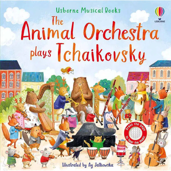 Usborne Musical Books: The Animal Orchestra Plays Tchaikovsky (Ag Jatkowska)-Nonfiction: 學前基礎 Preschool Basics-買書書 BuyBookBook