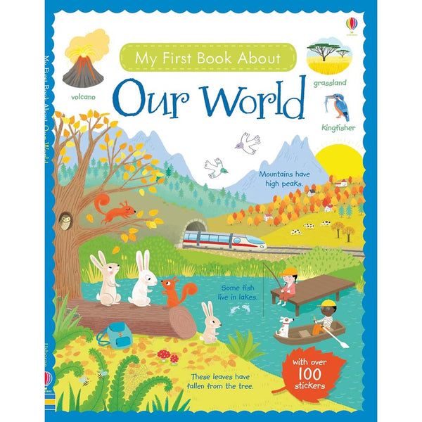 Usborne My First Book About Our World (Felicity Brooks)-Nonfiction: 參考百科 Reference & Encyclopedia-買書書 BuyBookBook