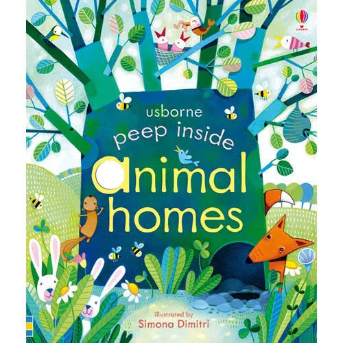 Usborne Peep inside Animal Homes Usborne