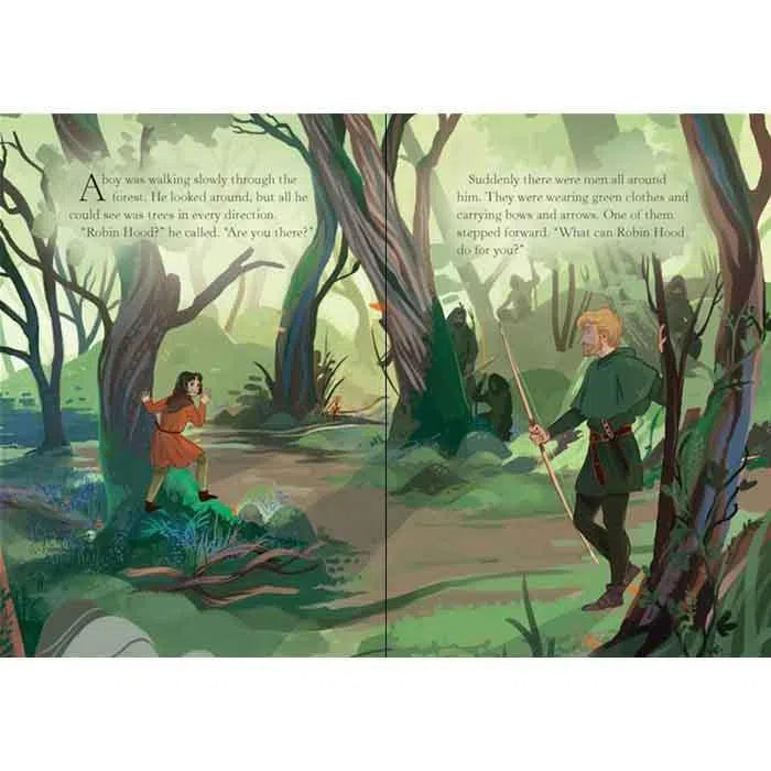 Usborne Readers (L2) Robin Hood and the Silver Arrow (QR Code) Usborne