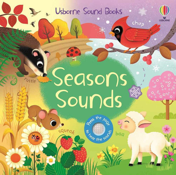 Usborne Season Sounds (Sound Book)-Nonfiction: 學前基礎 Preschool Basics-買書書 BuyBookBook