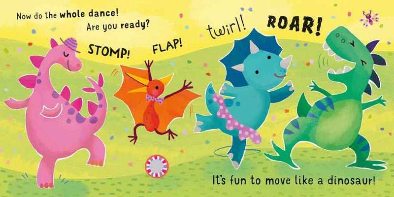 Usborne Sound Book: Dance with the Dinosaurs - 買書書 BuyBookBook