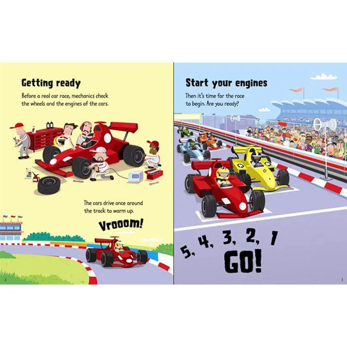 Usborne Wind-up Racing Cars Usborne