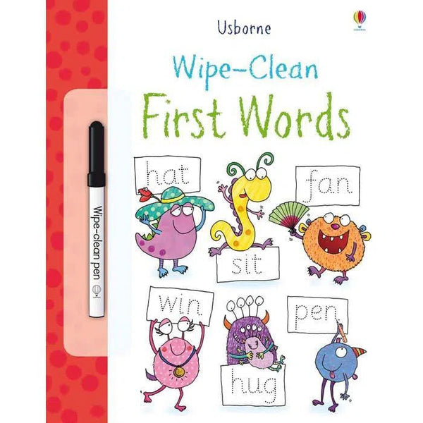 Usborne Wipe-clean first words Usborne