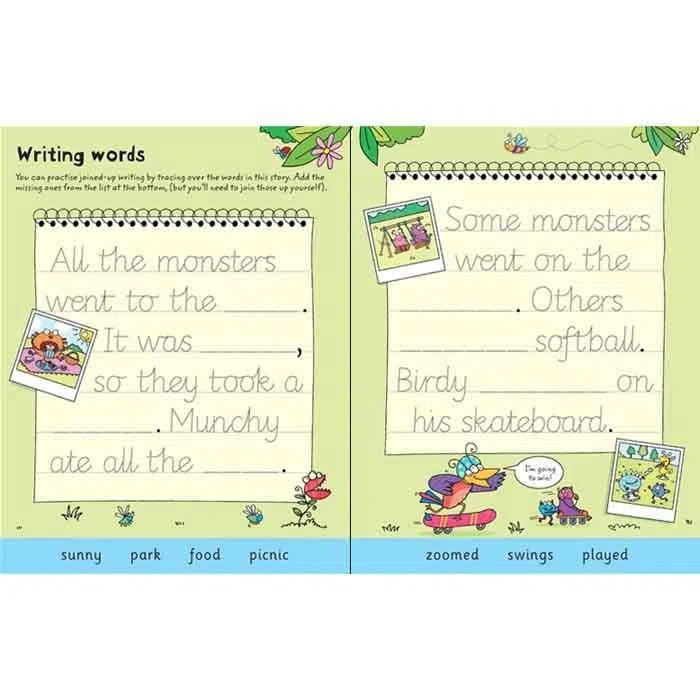 Usborne Wipe-clean joined-up handwriting Usborne