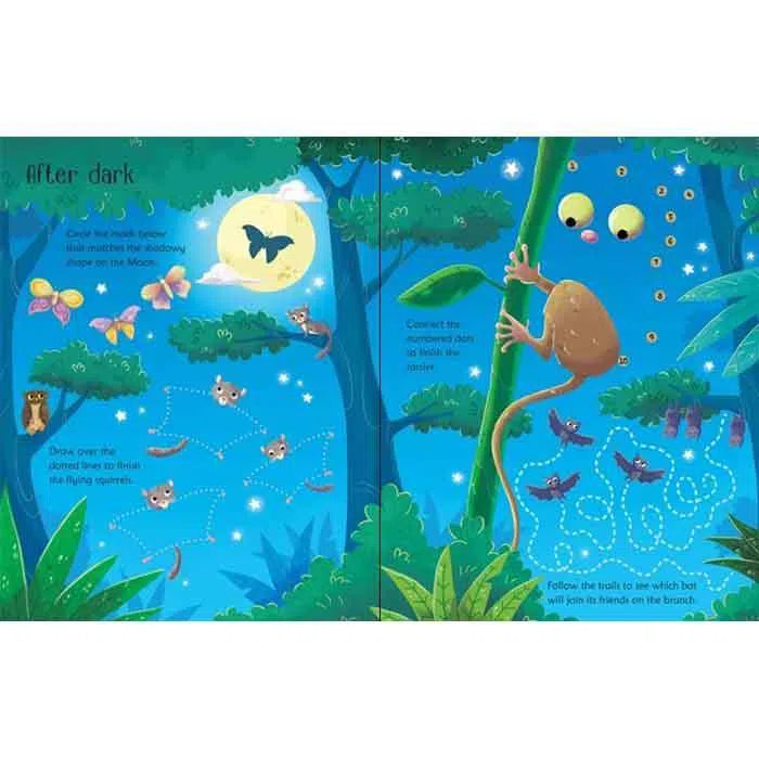 Usborne Wipe-clean jungle activities Usborne