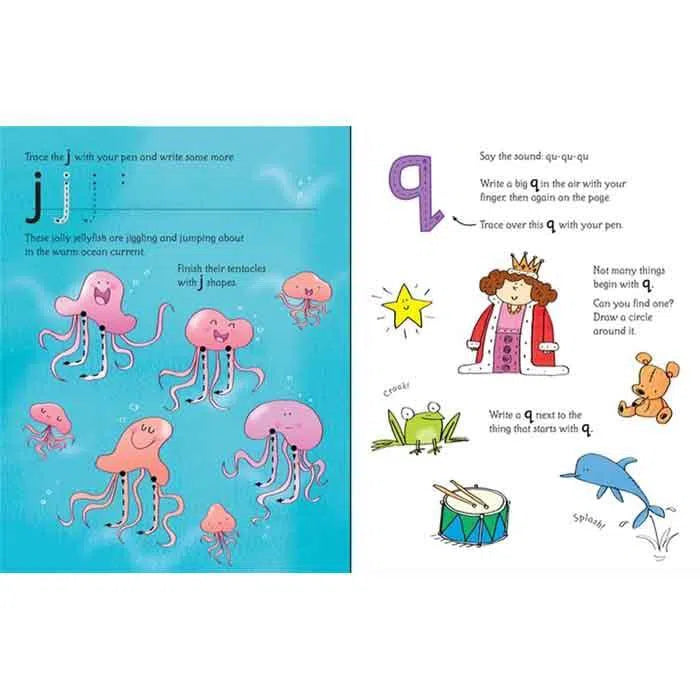 Usborne Wipe-clean phonics book 4 Usborne