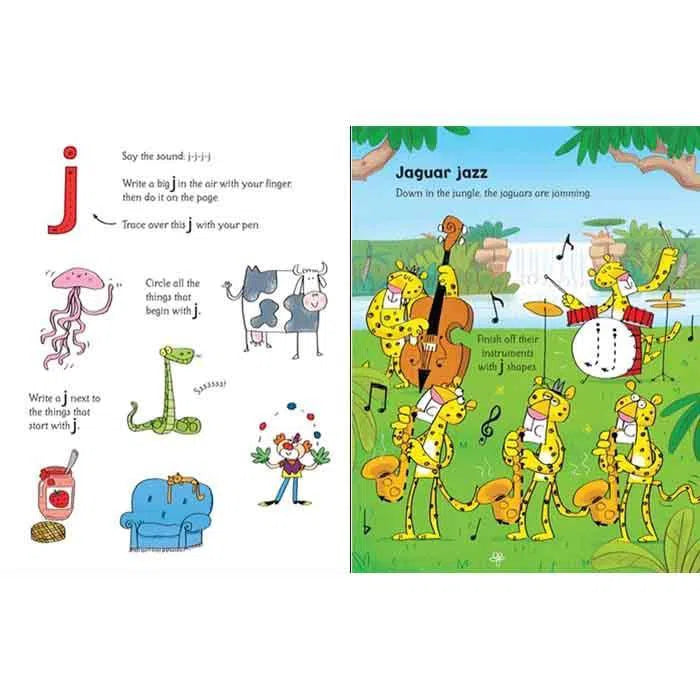 Usborne Wipe-clean phonics book 4 Usborne