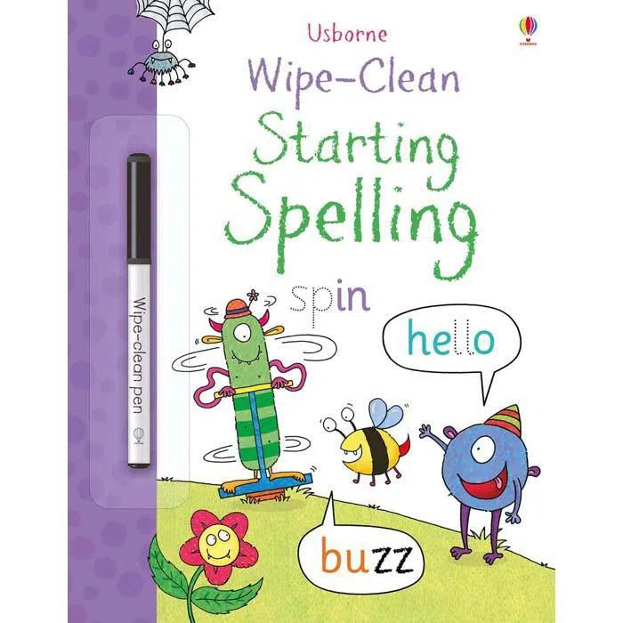 Usborne Wipe-clean starting spelling Usborne