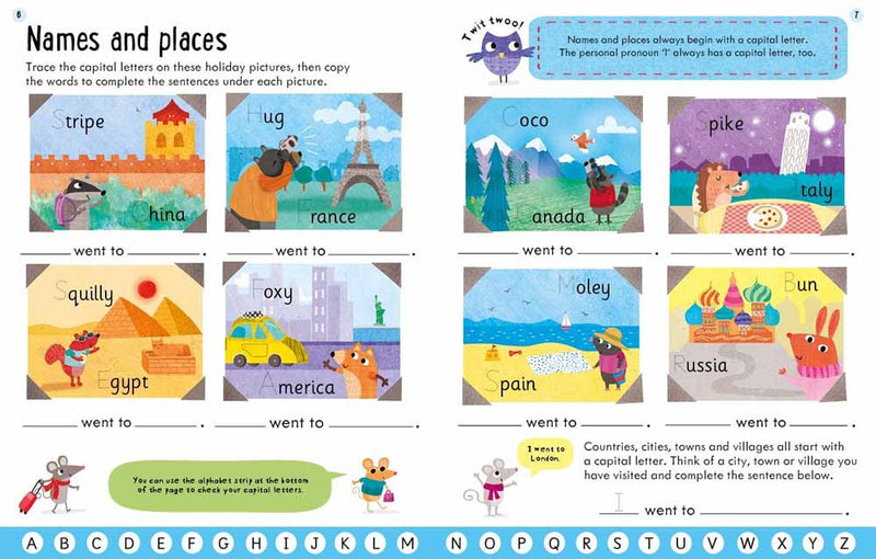 Usborne Workbooks Grammar and Punctuation (Age 5-6) Usborne